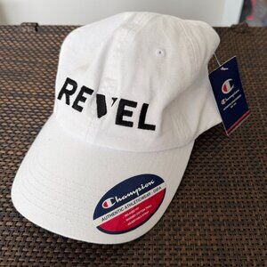 NWT REVEL White Champion Baseball Cap